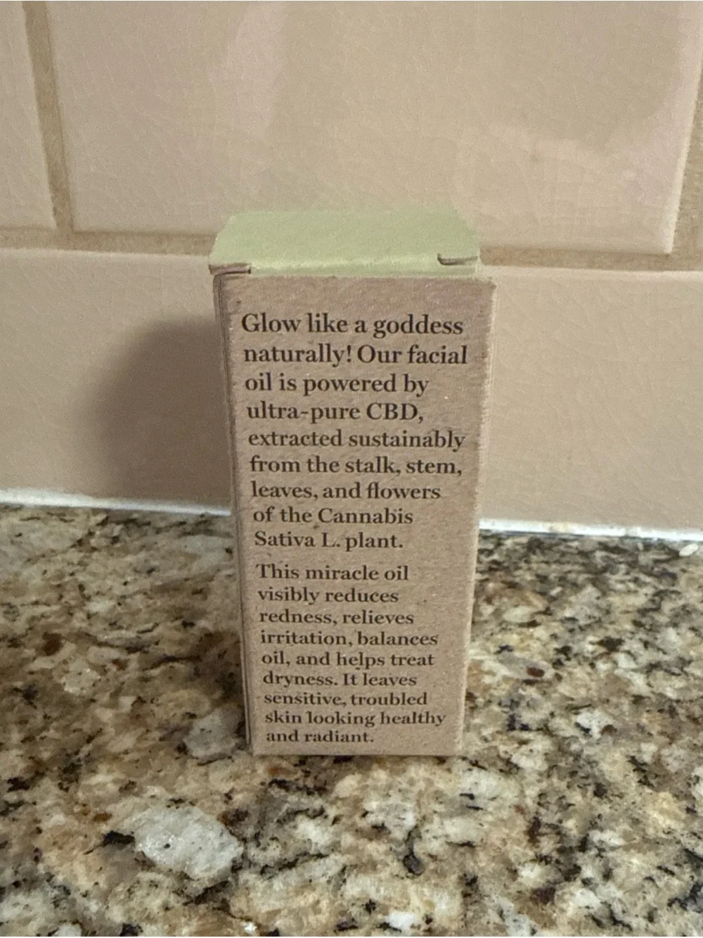 Green Goddess Facial Oil, NIB, discontinued